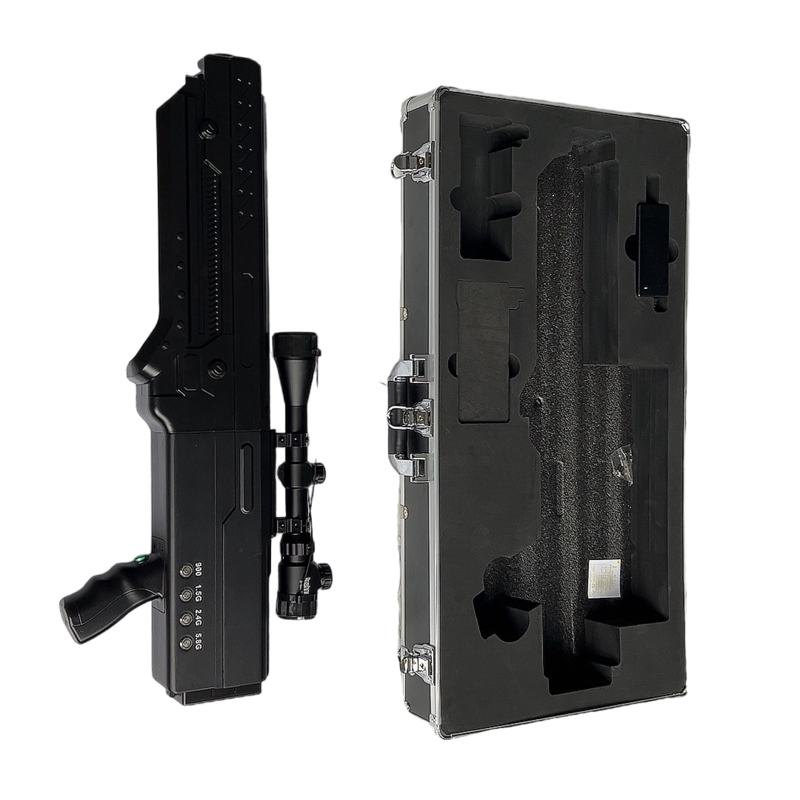  蒙山手持便携式枪型低空防御反制四通道A型