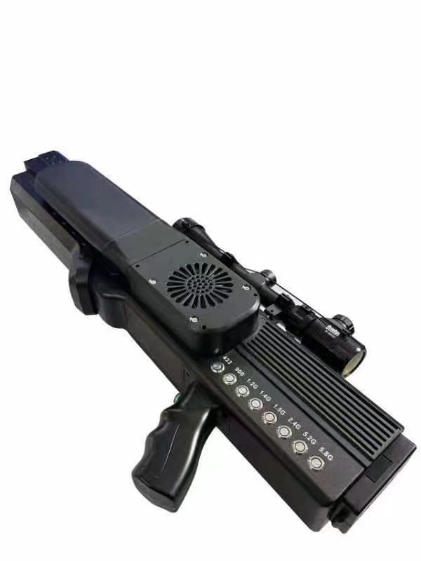  蒙山手持便携式枪型低空防御反制八通道